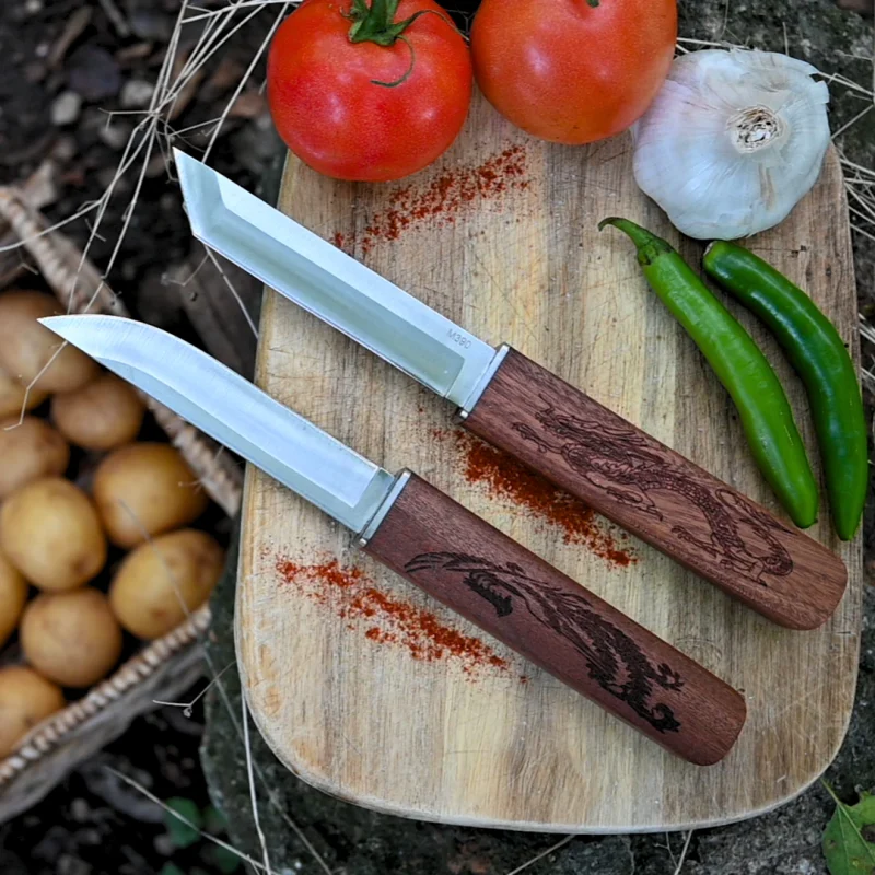 2 in 1 Dragon and Phoenixs Double Blades Knife Set - Image 3