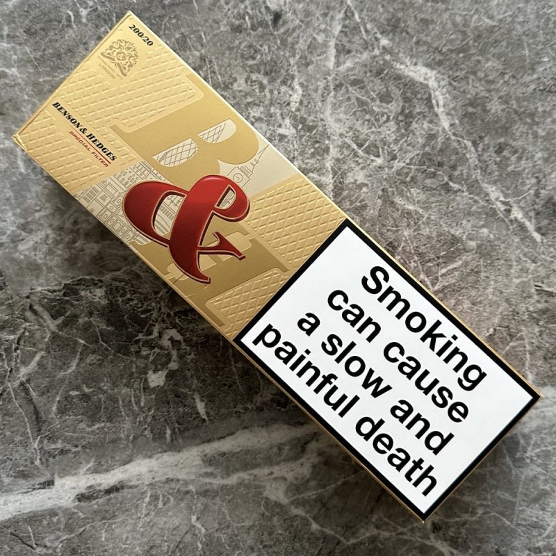 Sales- Benson Hedges Gold Special Filter- 1 Carton (10 Packs)