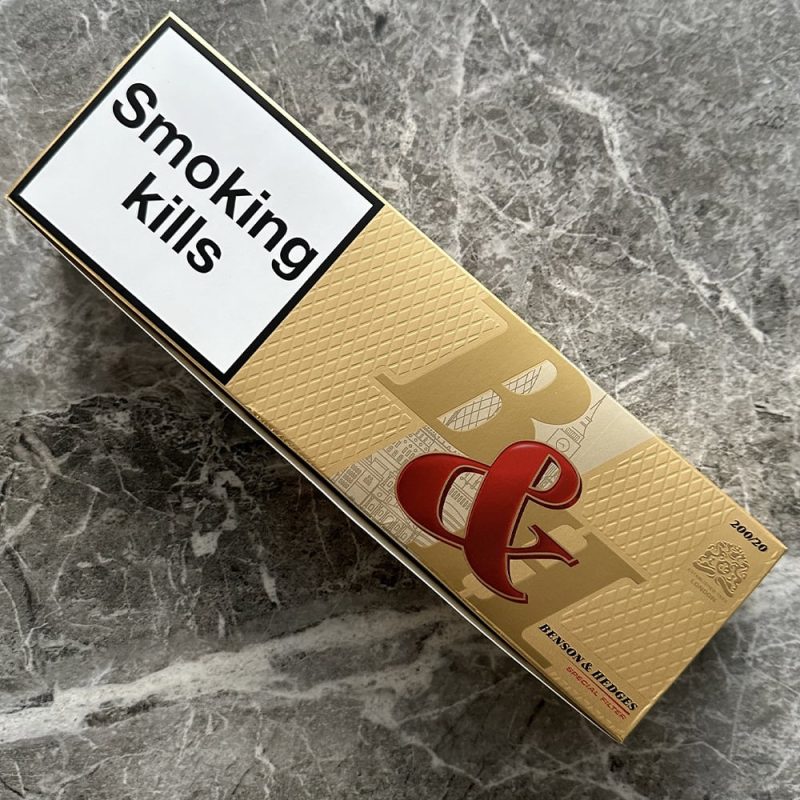 Sales- Benson Hedges Gold Special Filter- 1 Carton (10 Packs) - Image 3