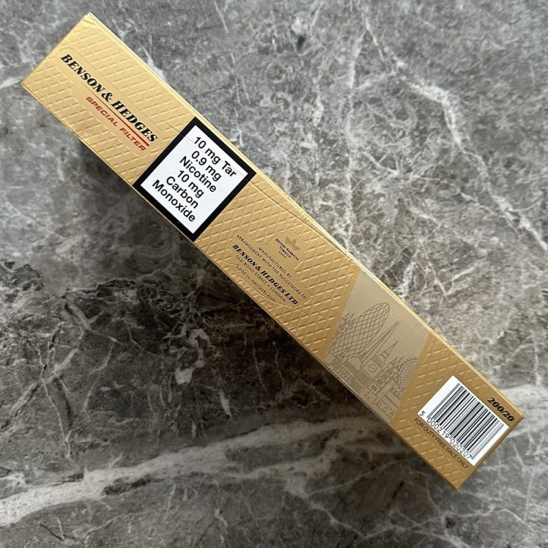 Sales- Benson Hedges Gold Special Filter- 1 Carton (10 Packs) - Image 4