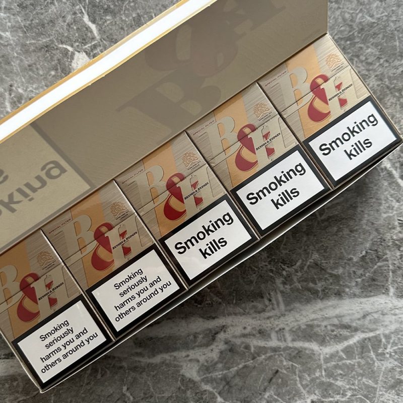 Sales- Benson Hedges Gold Special Filter- 1 Carton (10 Packs) - Image 2